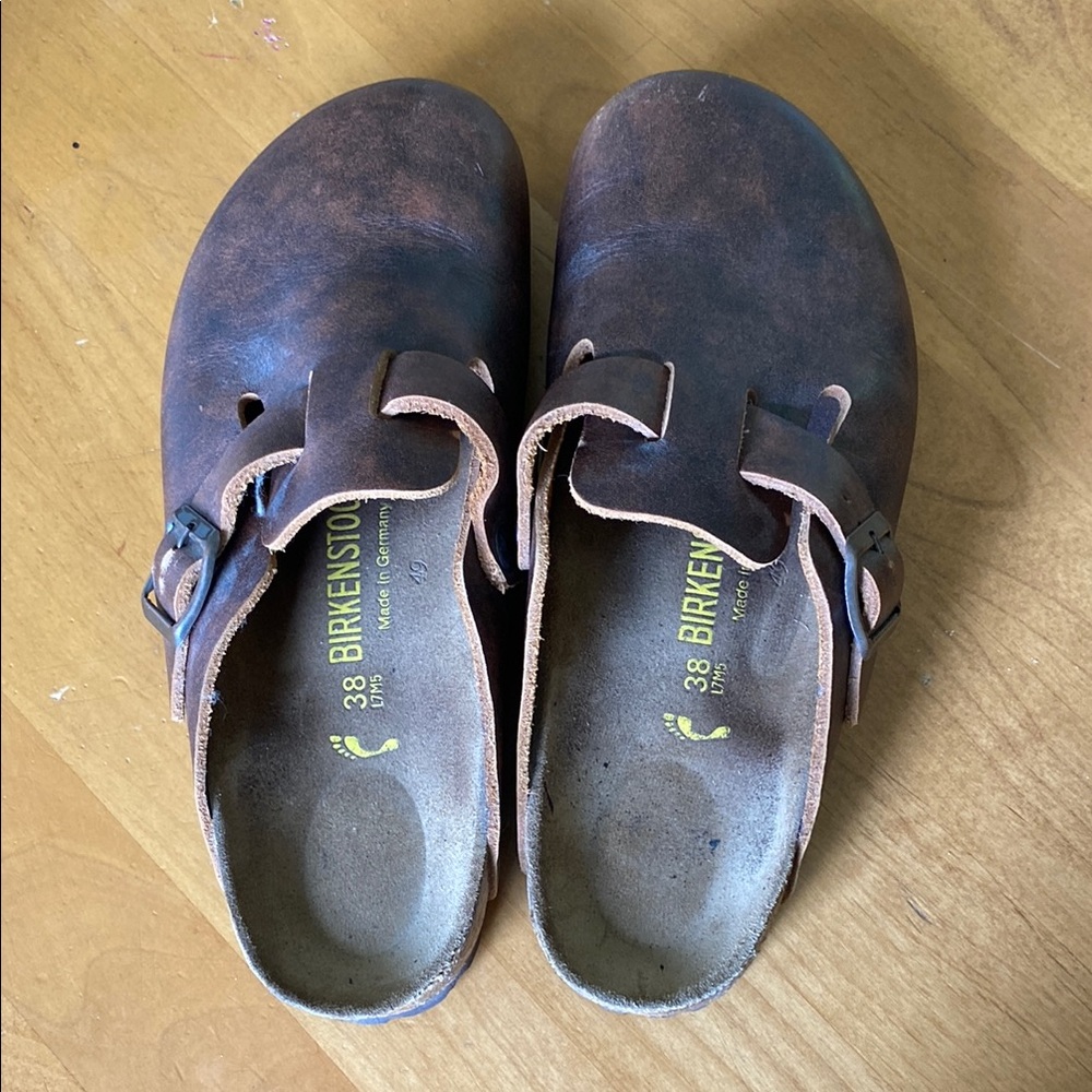 Birkenstock Brown Clogs size 38